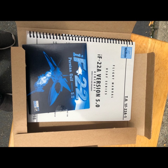 New iF-22 Persian Gulf Version 5.0 Flight Simulation (1998) Win95 PC CD-Rom - Picture 7 of 9